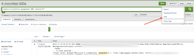 7、實(shí)時(shí)監控500頁(yè)面